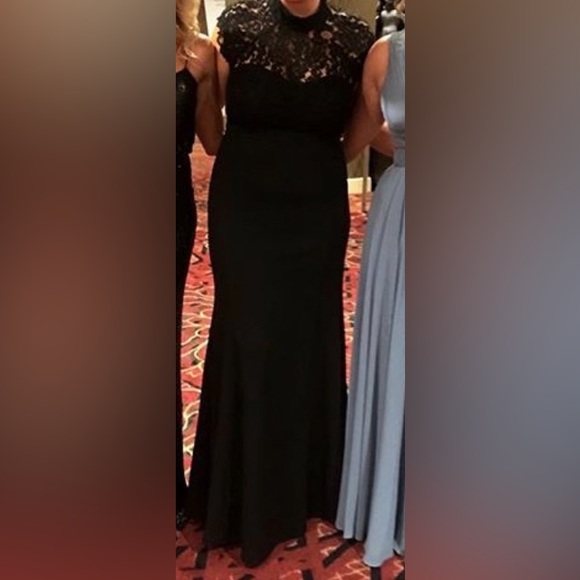 Black Long Lulus Dress - Picture 5 of 5